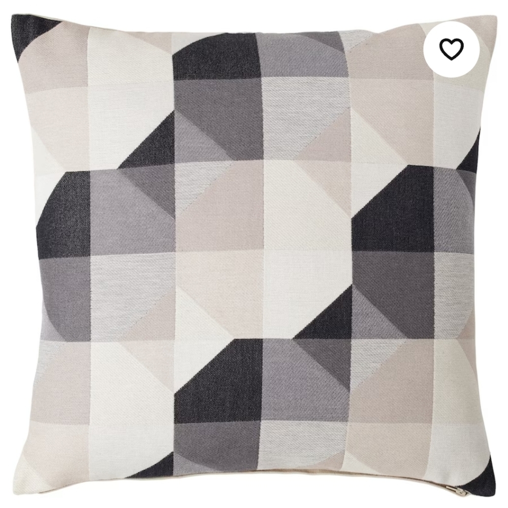 Ikea Geometric Svartho 20x20 Pillow Cases (4 colors)